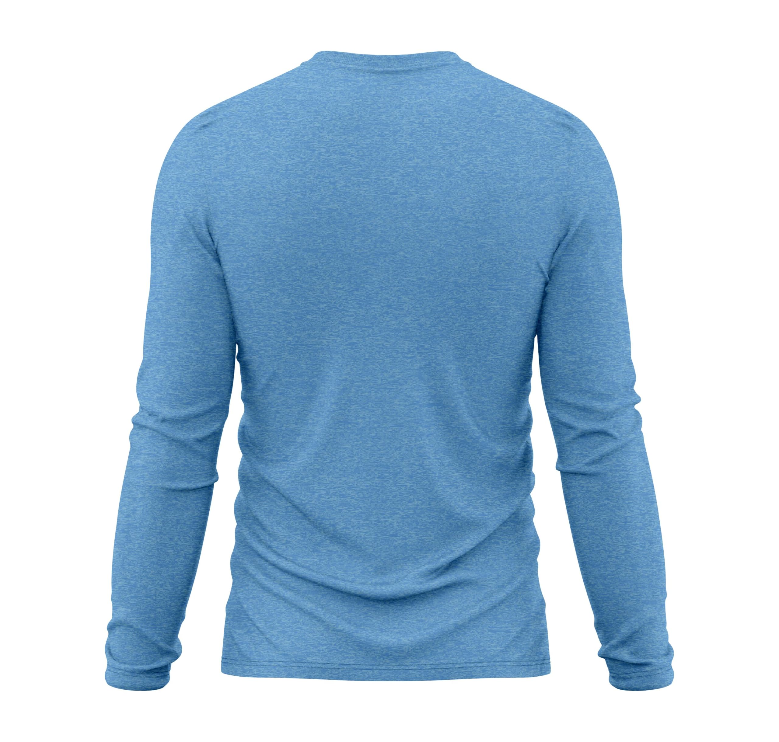 TORO ACTIVA Paquete de 3 camisetas para hombre, ligeras, de secado rápido, suaves, absorben la humedad, atléticas, lisas, de manga completa, para entrenamiento