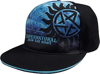 Supernatural Anti-Possession Symbol Women's Baseball cap Coperchio, Marina Militare, Taglia Unica Donna