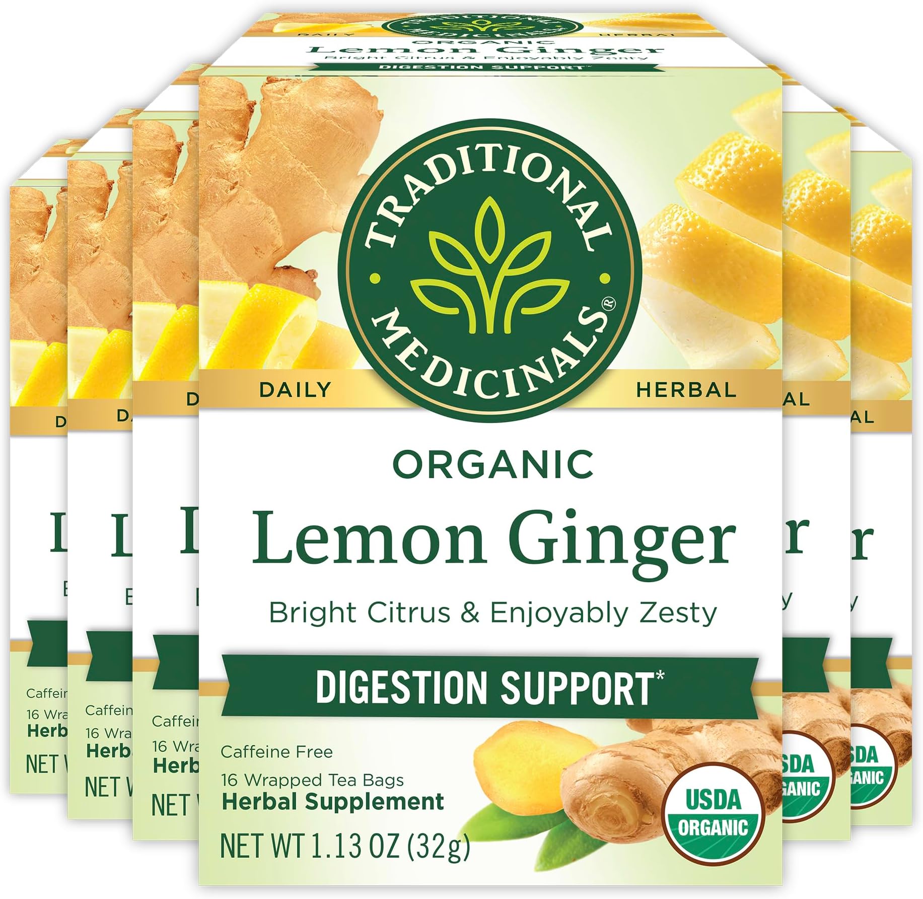 Organic Lemon Ginger Tea