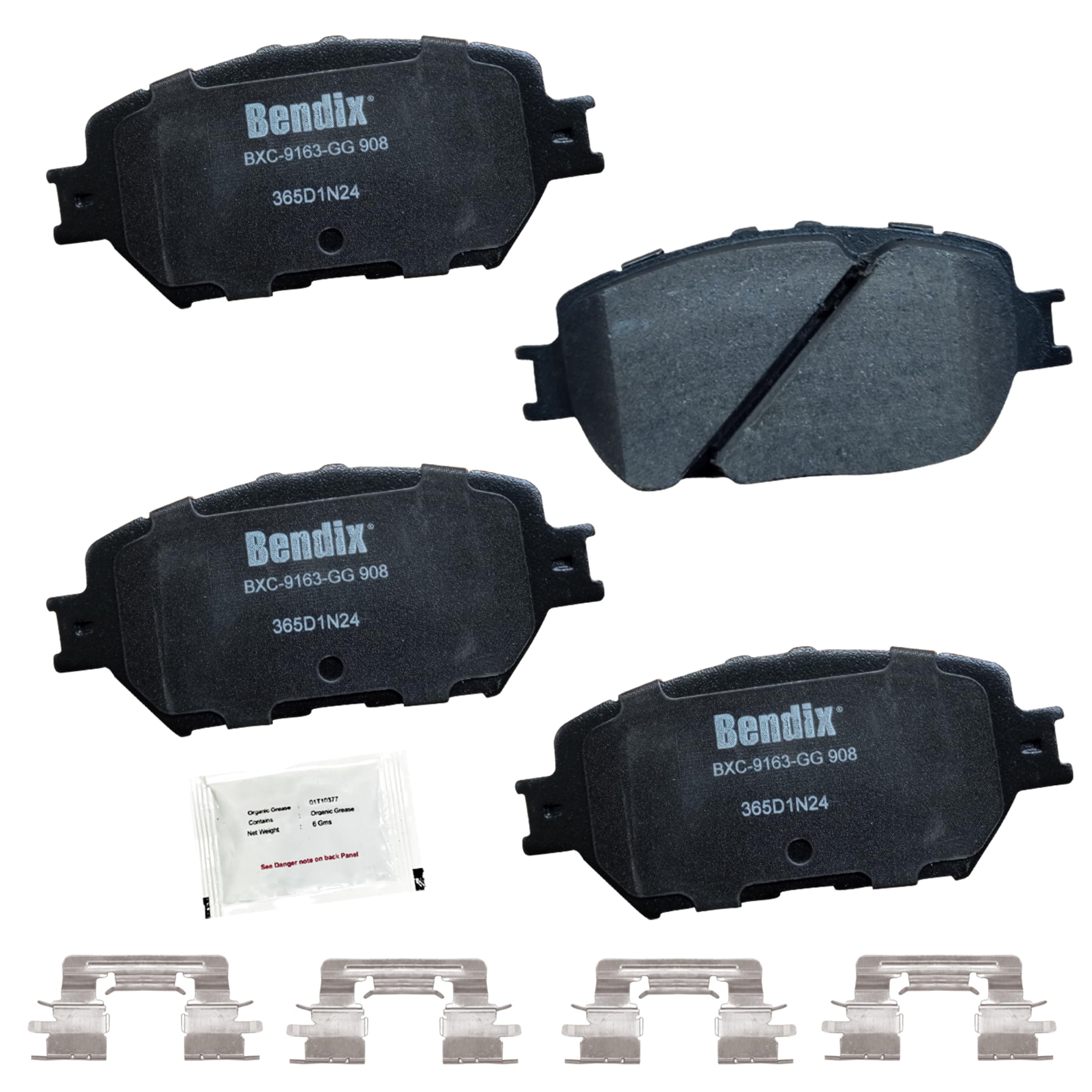 Bendix Priority1 CFC908 Ceramic Front Brake Pads