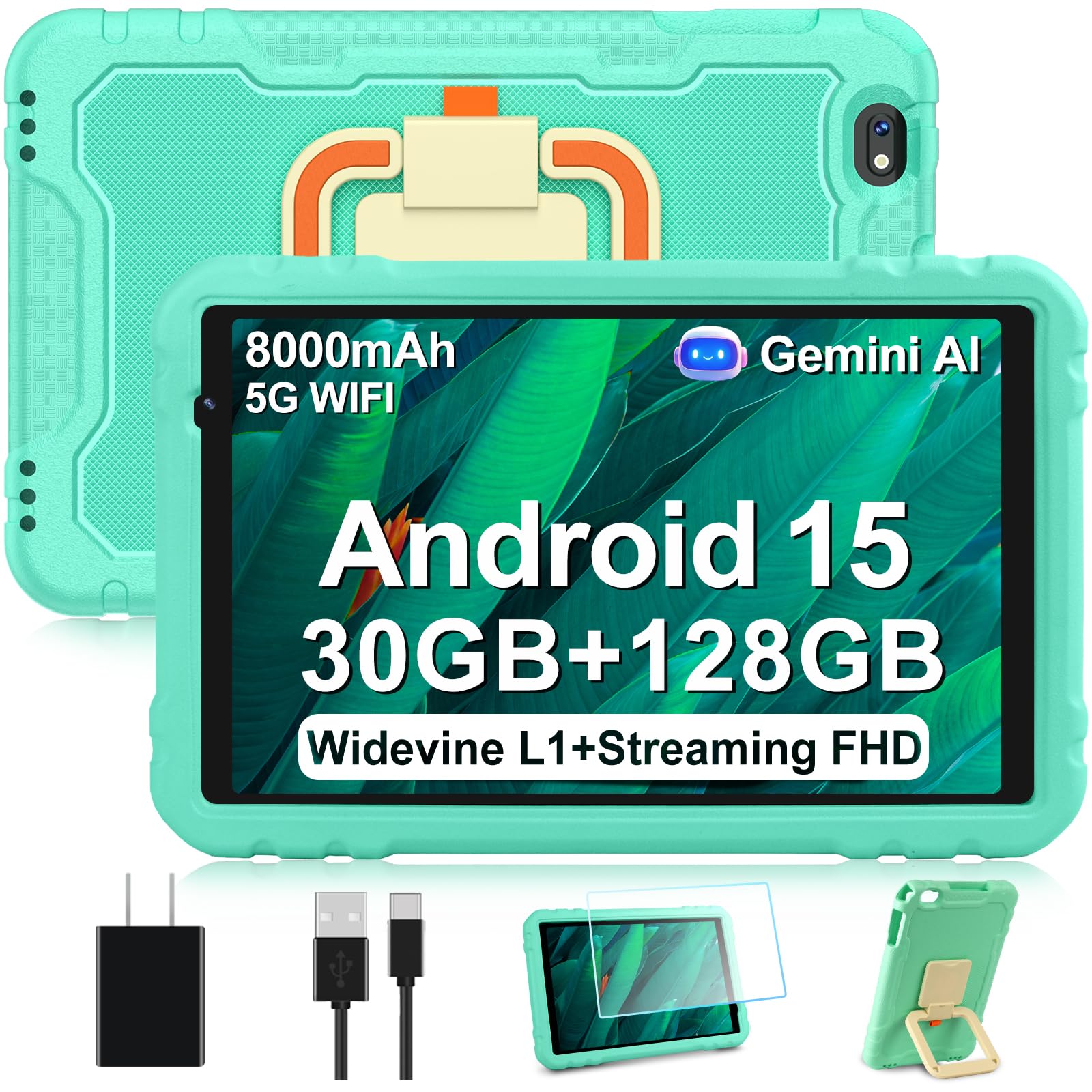 Amazon.com : 2025 Tablet 10 inch Android 15 Tablets 30GB RAM 128GB