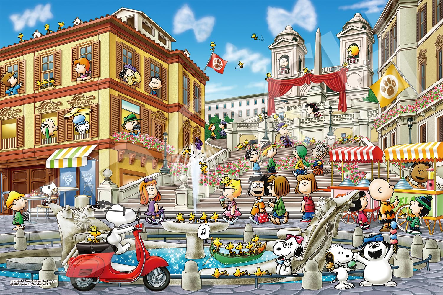Amazon | エポック社（EPOCH） 1000ピース ジグソーパズル PEANUTS