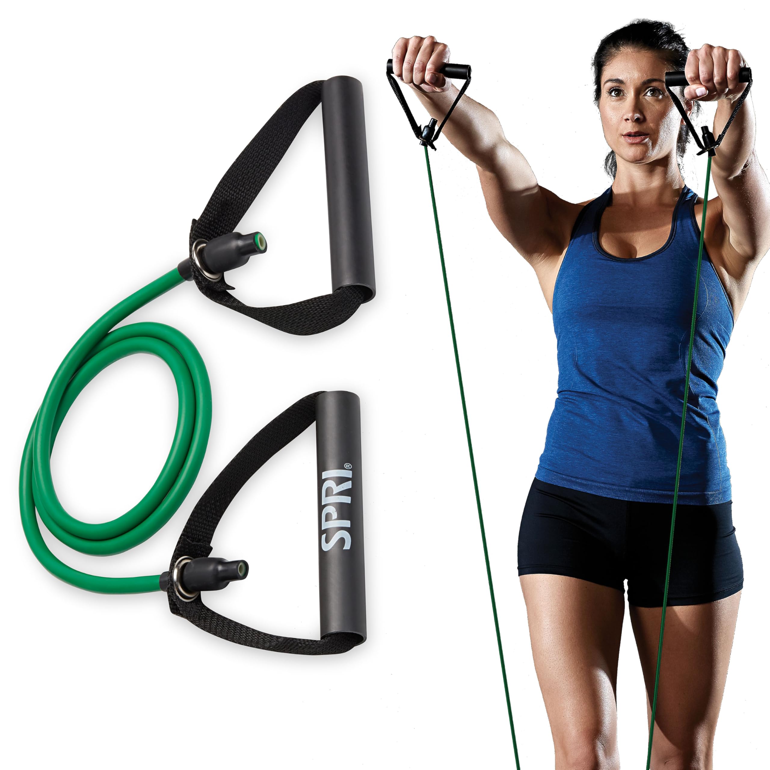 SPRI Xertube Resistance Bands Exercise Cords (All Exercise Bands Sold Separately)