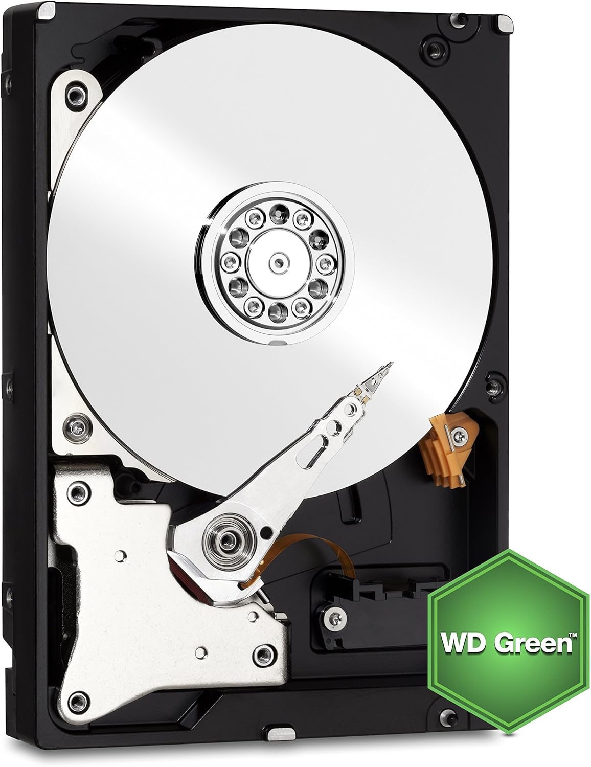 WD Green 6TB 3.5-Inch SATA 6.0Gb/s IntelliPower 64MB Cache Hard Drive (WD60EZRX) (Renewed)