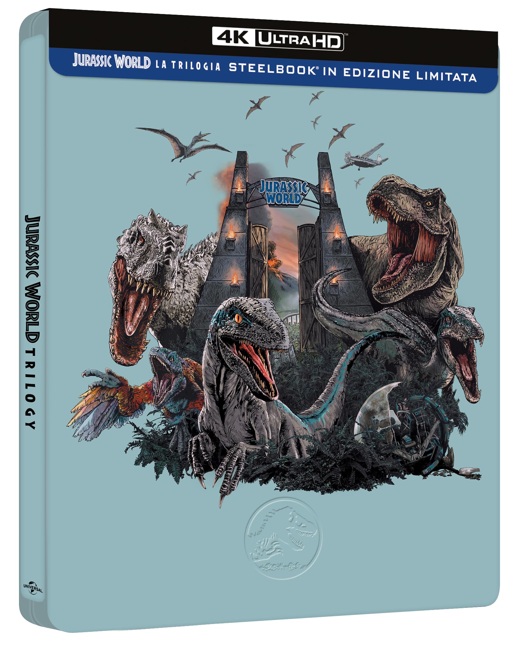 Jurassic World Trilogy 3 4K UHD)