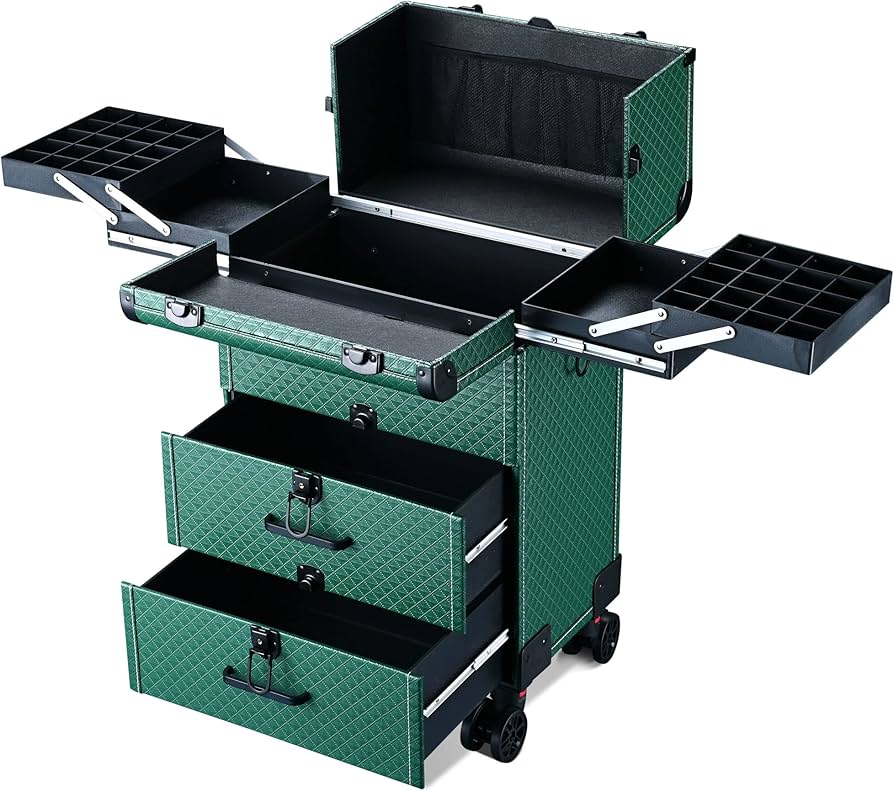 Amazon | BYOOTIQUE プロ用 メイクボックス キャスター付き 大容量 多