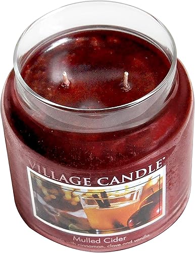 Vista 3 de Vela aromatizada en frasco de vidrio de Village Candle