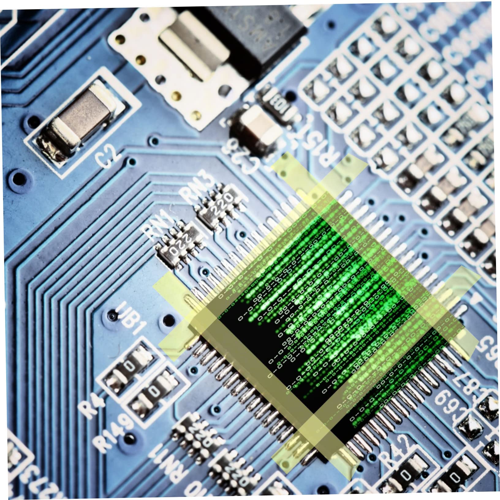 HOMOCONO Coil Heat Tape Insulation 3 Rolls High Temp Adhesive Tape for Welding Electronics Motor Protection