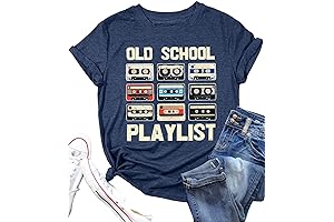 Retro 80s Throwback Vibes Women's Vintage Graphic Tees