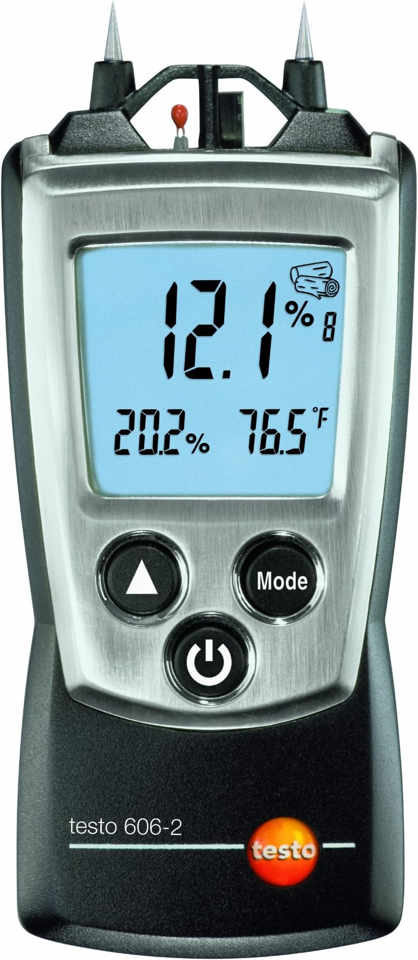 Pin type Moisture Meter (Range:-10 to +50 °C/ 14 to 122 °F) for Wood and Building Materials, Woodworking Professionals, Disaster Restoration | Model: Testo 606-2 [Delivery within 2-3 days]