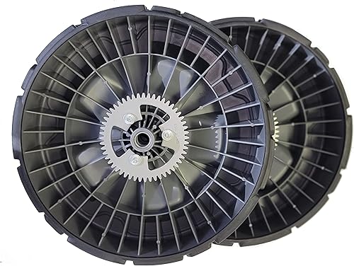 Miniatura 4 de Kit de ruedas originales Toro OEM 2 140-2350 con piñones para cortacéspedes recicladores de 22 pulgadas y sistema de alimentación Flex-Force 60V MAX