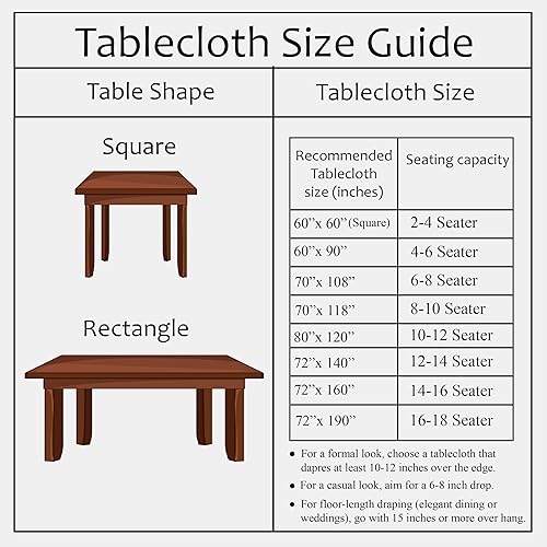 Miniatura 9 de CPC - Mantel rectangular 100% algodón, 72 x 160 pulgadas, estampado de bloques indios, mantel rosa para bodas, primaveraverano, barbacoa, zafiro rosa