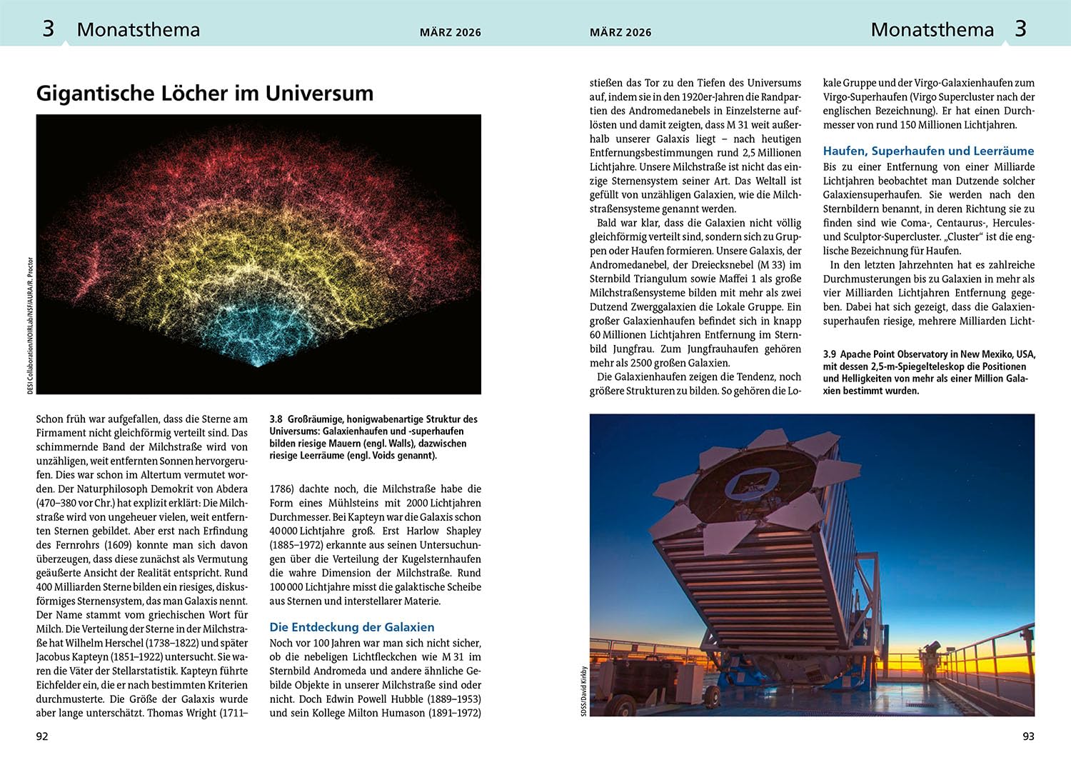Kosmos Himmelsjahr 2026: Sonne, Mond und Sterne im Jahreslauf -- Das Astronomie-Jahrbuch Nr. 1 mit Astrokalender für unterwegs in der Kosmos-Plus-App