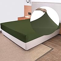 Vista 23 de N&Y HOME - Sábana bajera elástica Negro