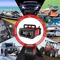 Vista 2 de 30 Amp 6V/12V/24V Smart Trickle Charger, Car Battery Charger, Lithium, Lifepo4, Lead Acid (AGM/Gel/SLA) Battery Maintainer, Desulfurizer, For: Car