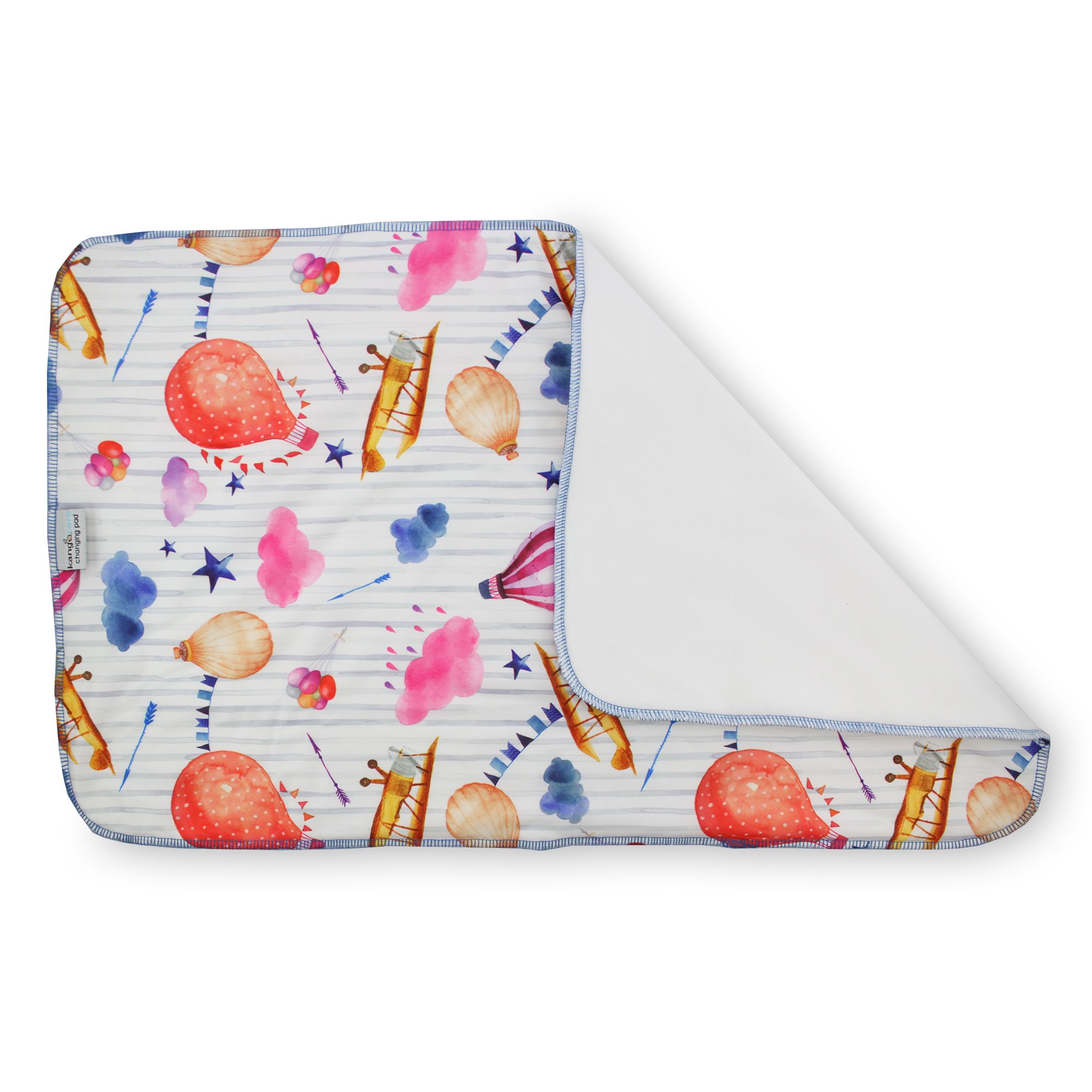 Kanga Care Reusable Absorbent & Waterproof Changing Pad 24" x 15" - Soar