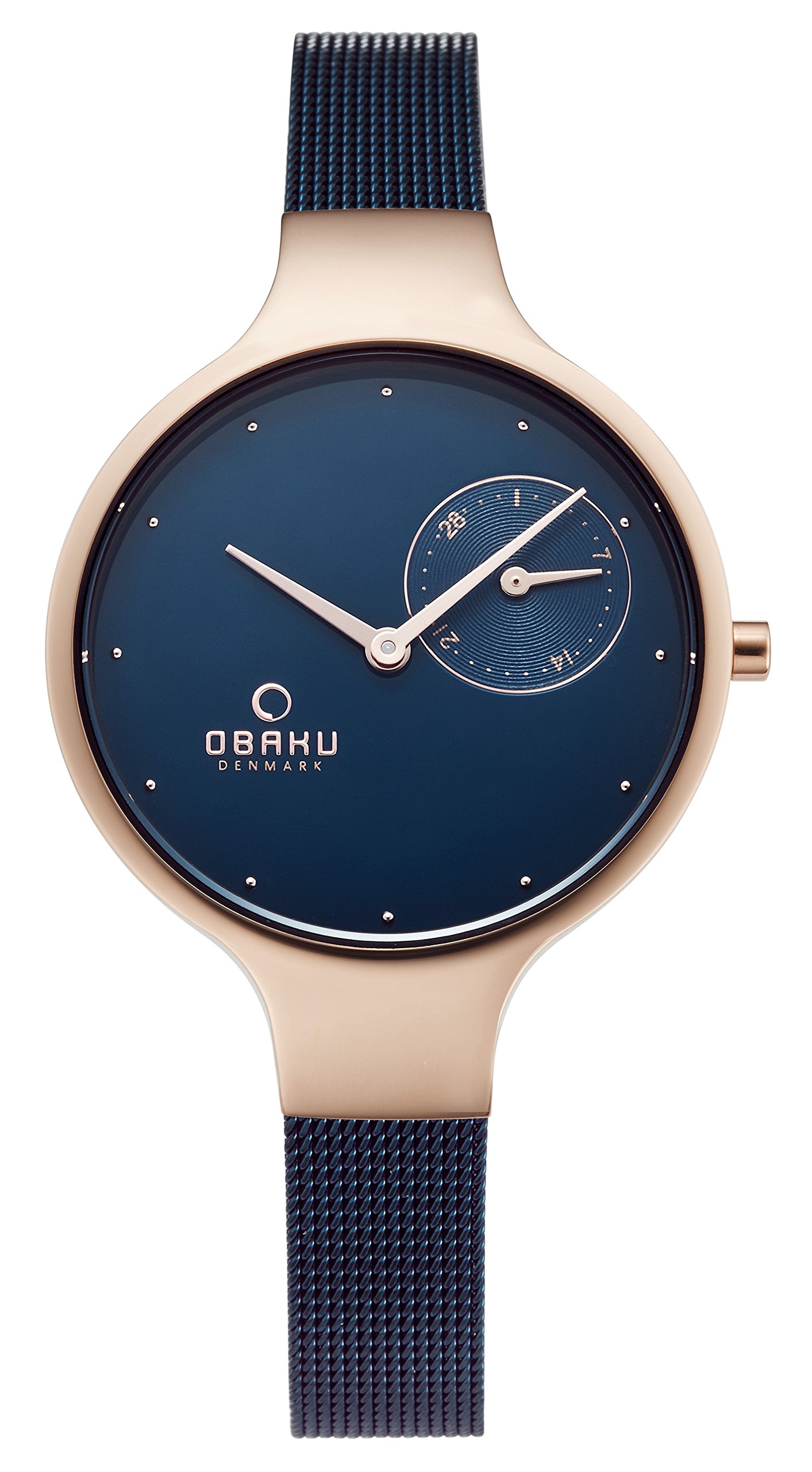 Obaku Analog Blue Dial Womens Watch-V201LDVLML (B07DNFH222) Amazon Price History, Amazon Price Tracker