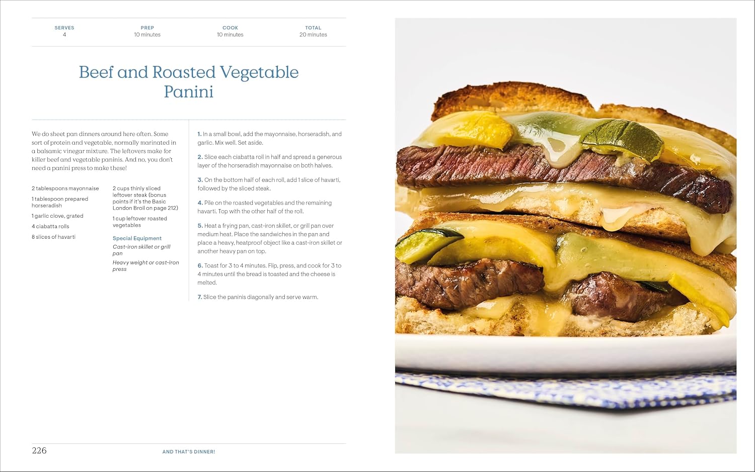 And That's Dinner!: Flexible Recipes for Cooking Smarter, Not Harder