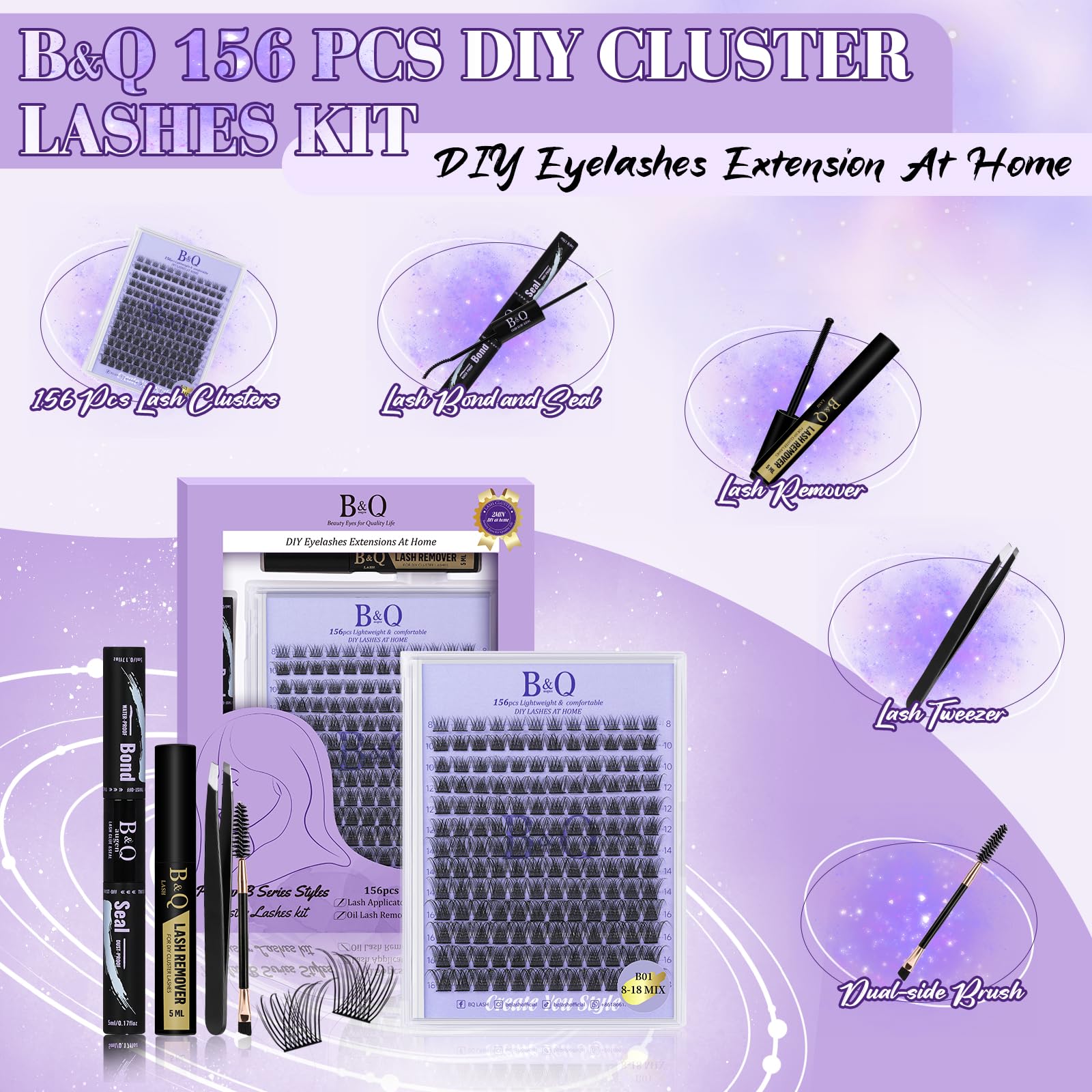 Snapklik.com : Lash Extension Kit B01 Eyelash Extension Kit B&Q DIY ...