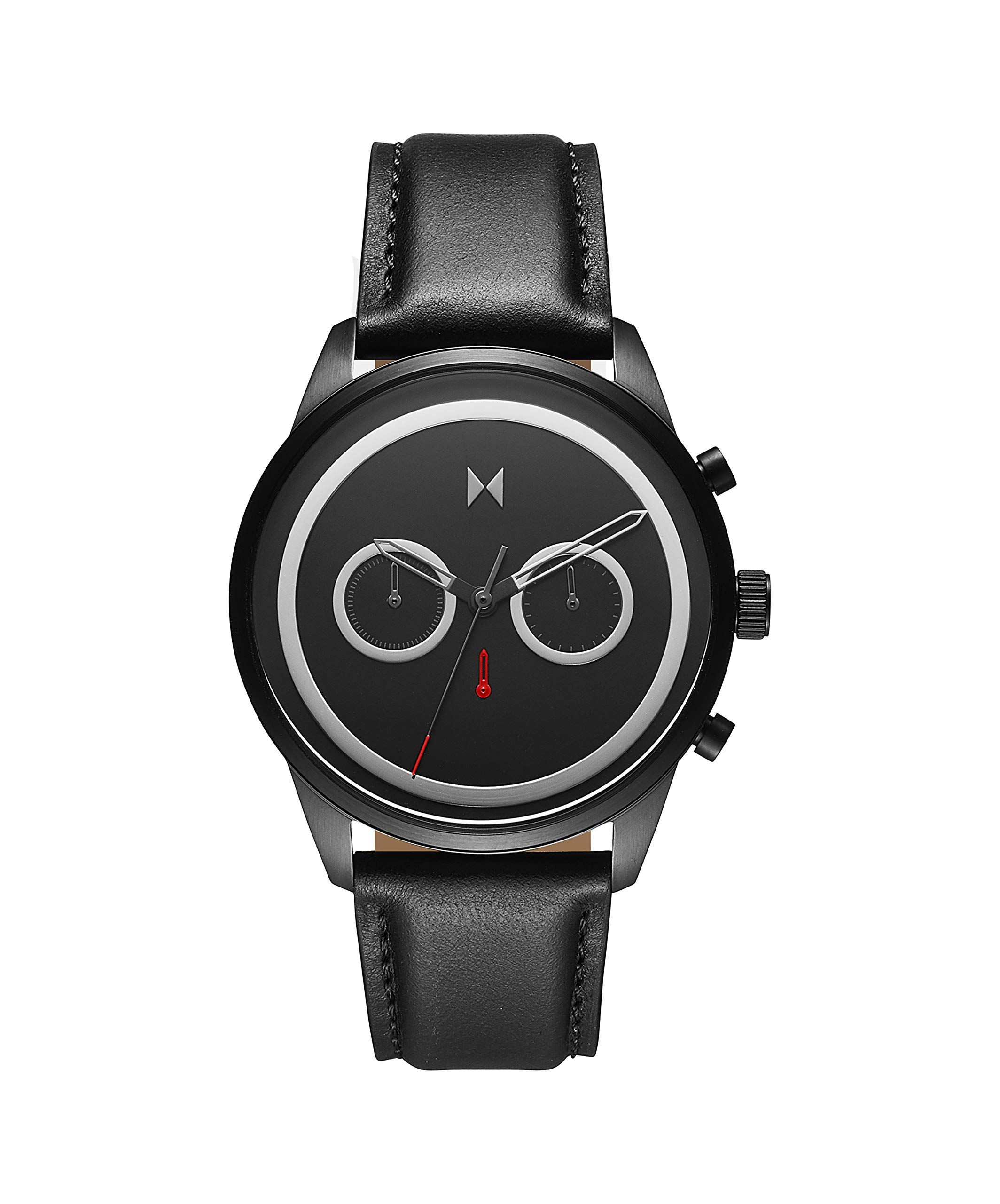 MVMT Leather Powerlane Analog Black Dial Men Watch-28000125-D, Black Band (B08X4NDZ9H) Amazon Price History, Amazon Price Tracker