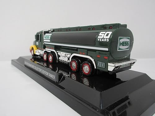 Miniatura 5 de Hess Toy Truck 2023 25th Anniversary Mini Collection - Primer camión, camión de juguete con crucero espacial y petrolero