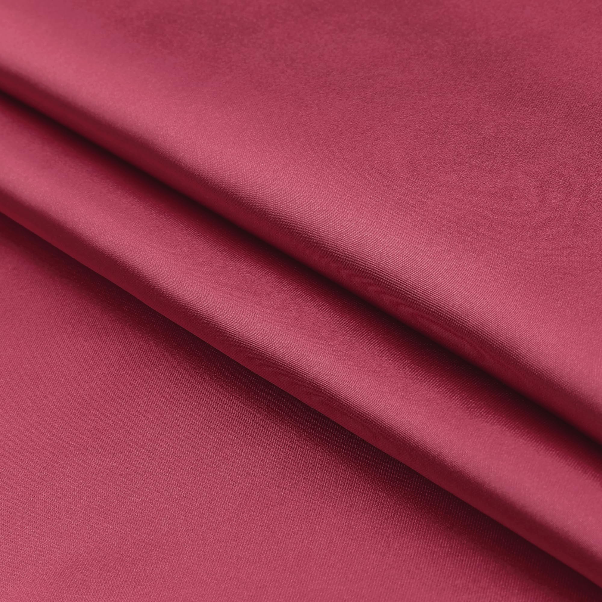 uxcell Satin Pillowcase for Hair and Skin Soft and Smooth Set of 2 with Envelope Closure, Gifts for Friends Wine Red Queen (51x76cm) - Image 4