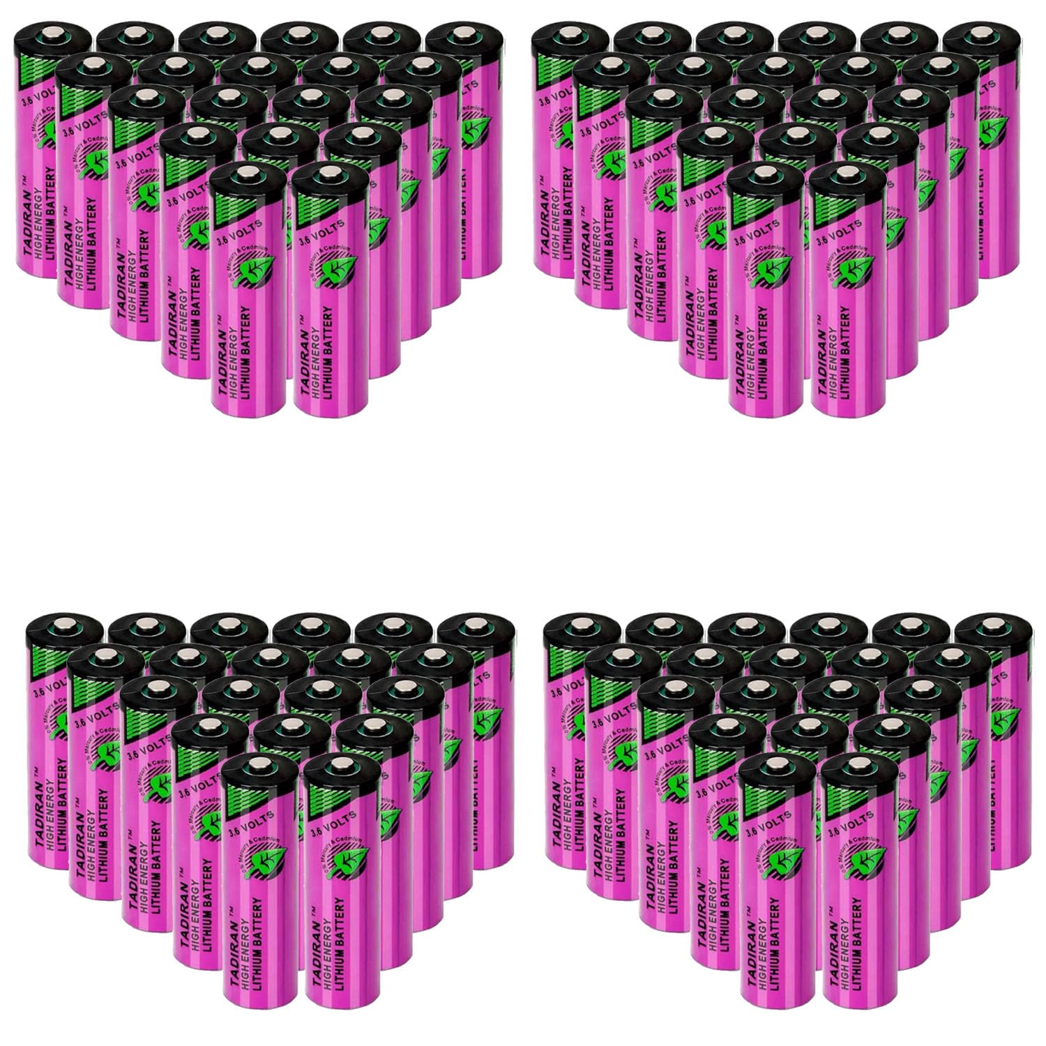 80 - Pack TL-5903 SL-360 3 6V 2400mAh AA Battery for Tadiran TL-5903 SL-360 S7-400 ER14500 ER14505 TL-2100