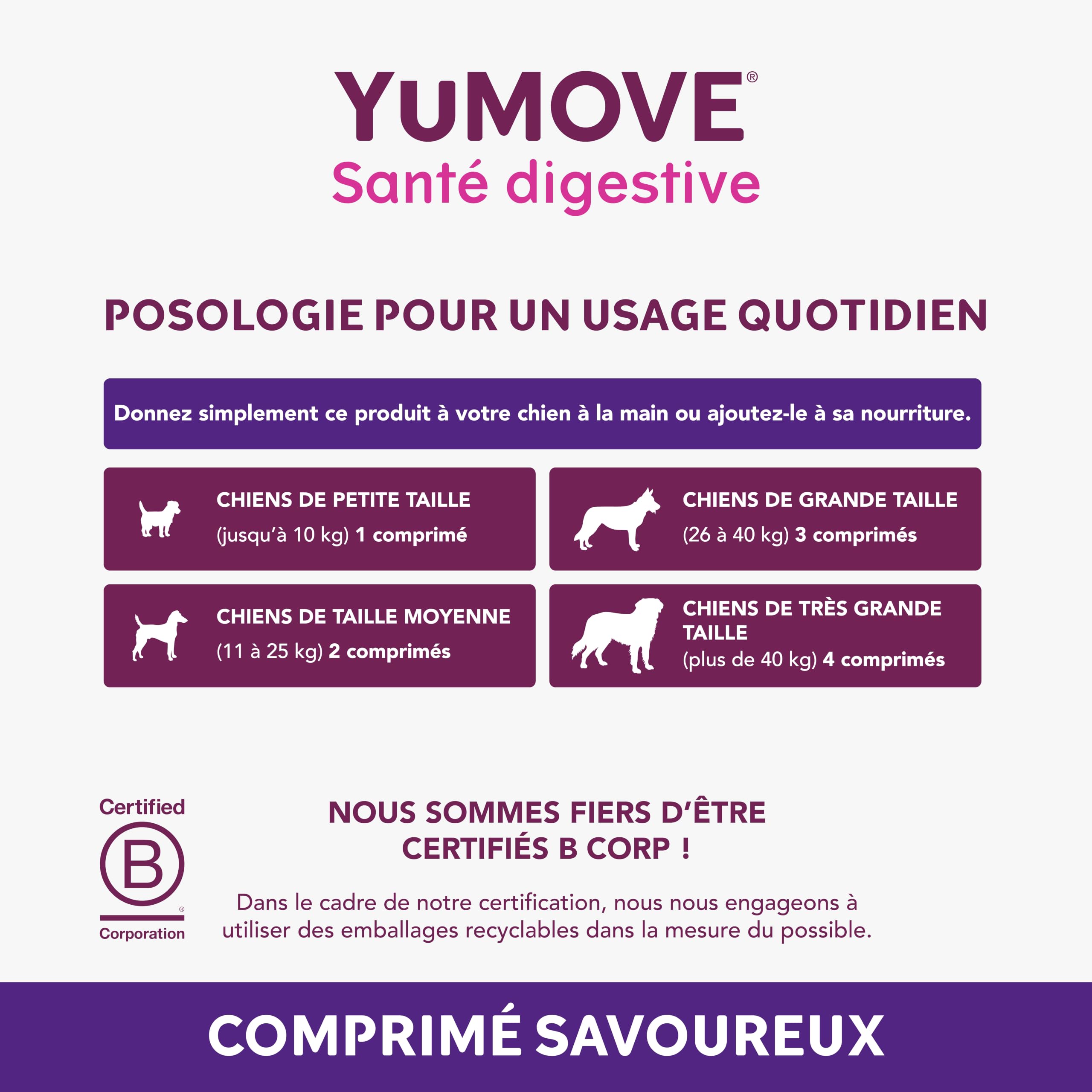YuMOVE Probiotique Chien + Glandex pour Chien Superpack - Lot 120 Comprimés + 30 Bouchées - ActivBio, Digestion & Glande Anale Chien Routine Découverte