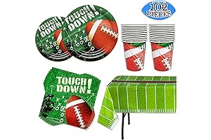 Super Bowl Plates and Napkins: Your Game Day Party Essential