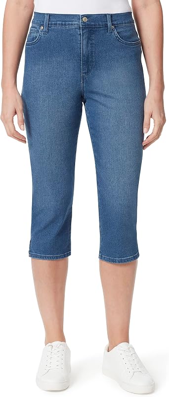 Gloria Vanderbilt Womens Amanda Capri Jean