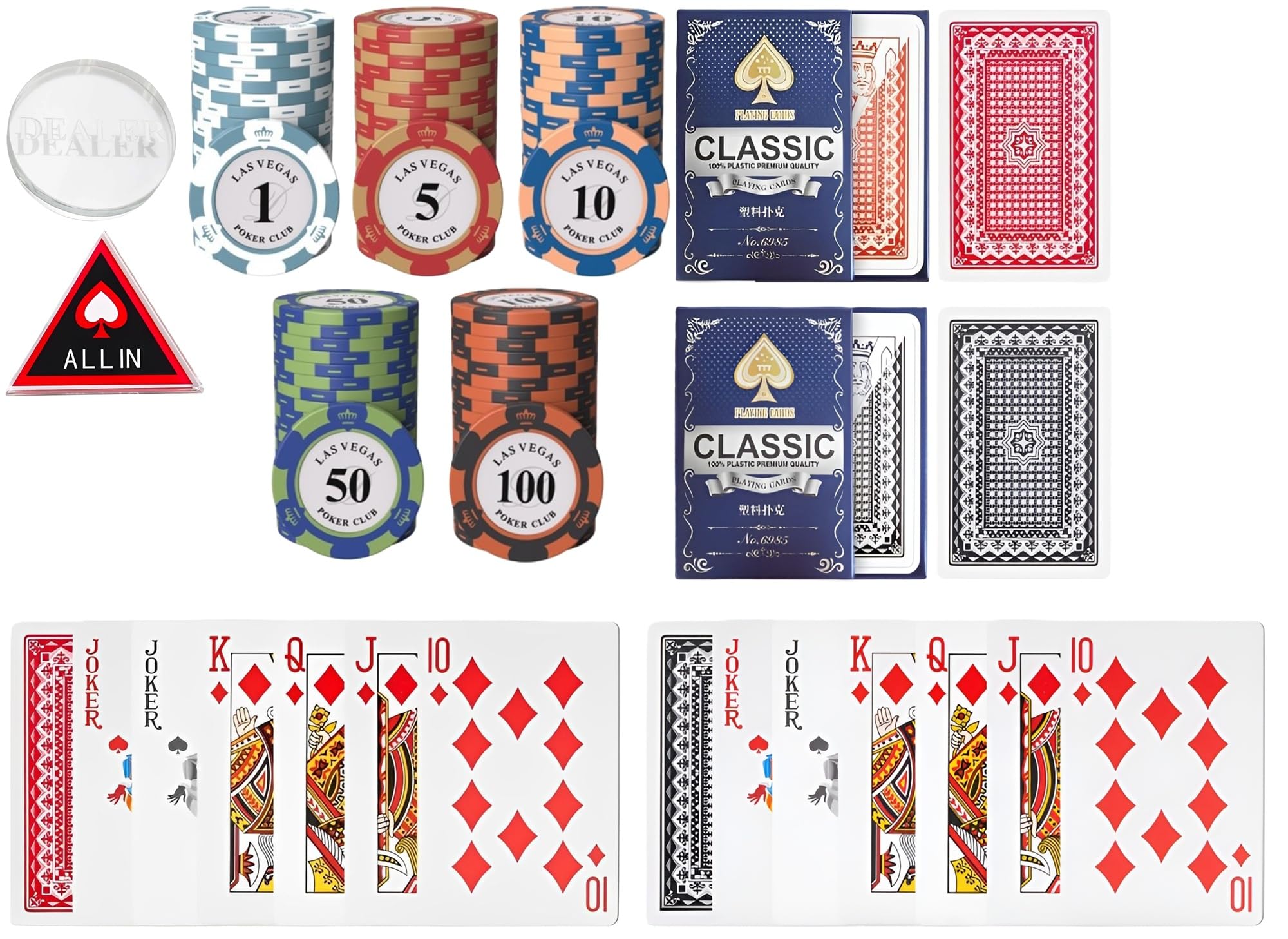 Amazon | ポーカーセット ブラックジャックセット バカラセット カジノ