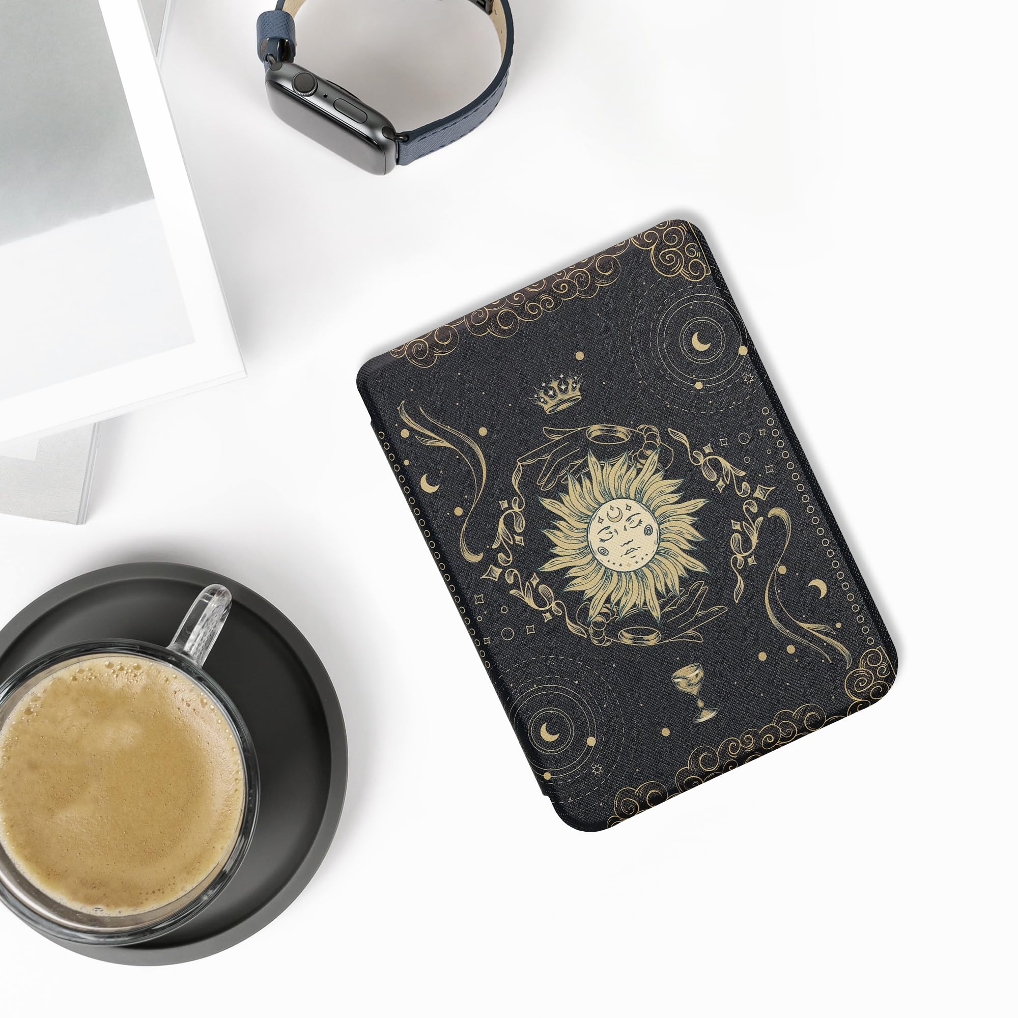 Kwmobile E-reader Hoesje Geschikt Voor Kobo Clara BW / Colour Hoes Ereader Flip Case Met Standaard E Reader Cover Van Kunstleer In Zwart Meerkleurig Kwmobile E-reader Hoesje Geschikt Voor Kobo Clara BW / Colour Hoes Ereader Flip Case Met Standaard E Reader Cover Van Kunstleer In Zwart Meerkleurig