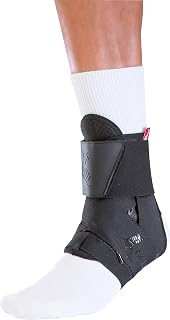Mueller The One Premium Ankle Brace - Black Support for Sprains, Strains, Arthritis Pain Relief Men Women