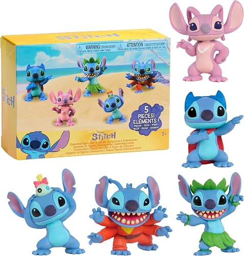 Disney Stitch Figure Collector 5-Piece Set
