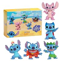 Just Play Set di personaggi collezionabili di Lilo & Stitch della Disney