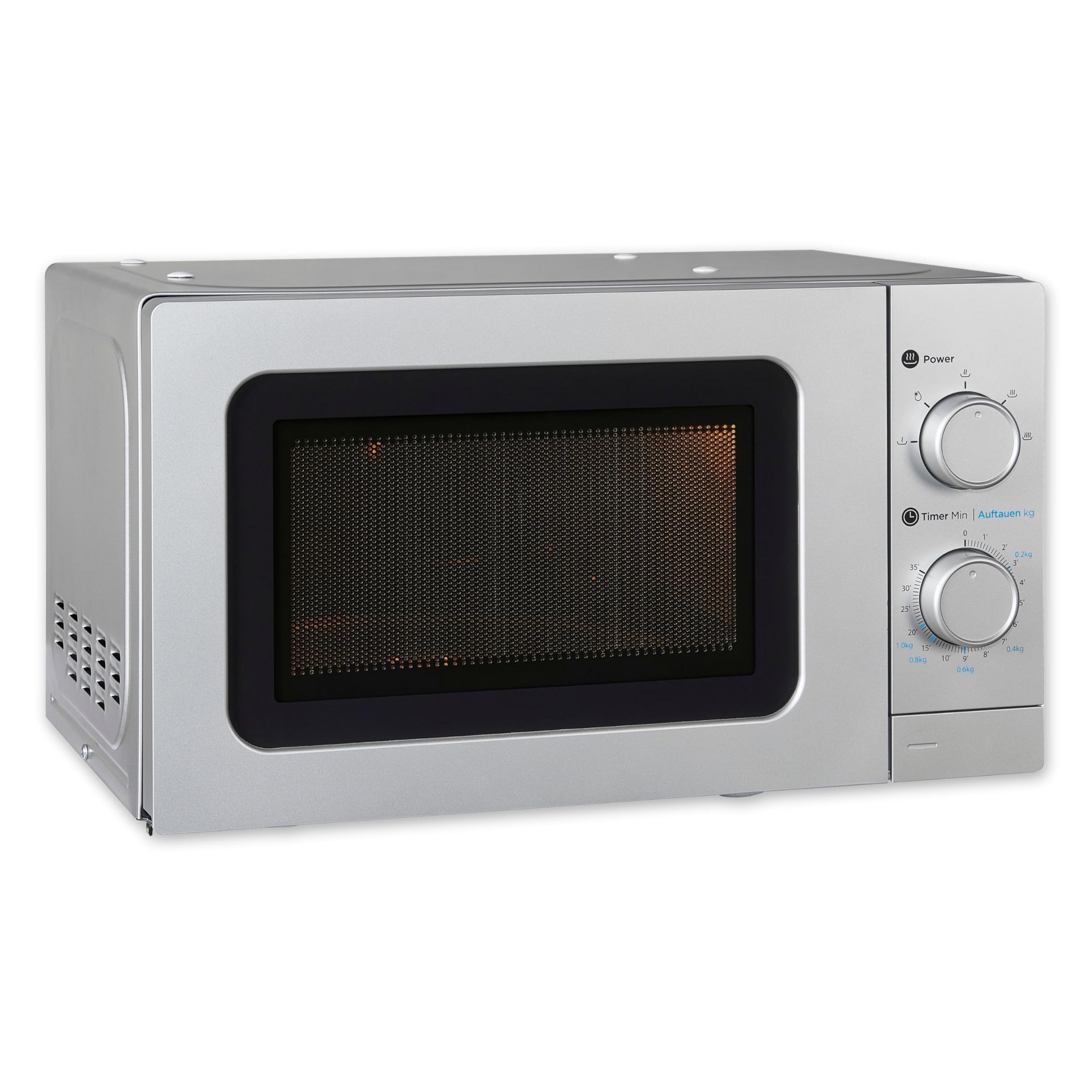 Exquisit Unterbau Mikrowelle WP 700 J17-3 - Mikrowelle unterbaufähig, Silber