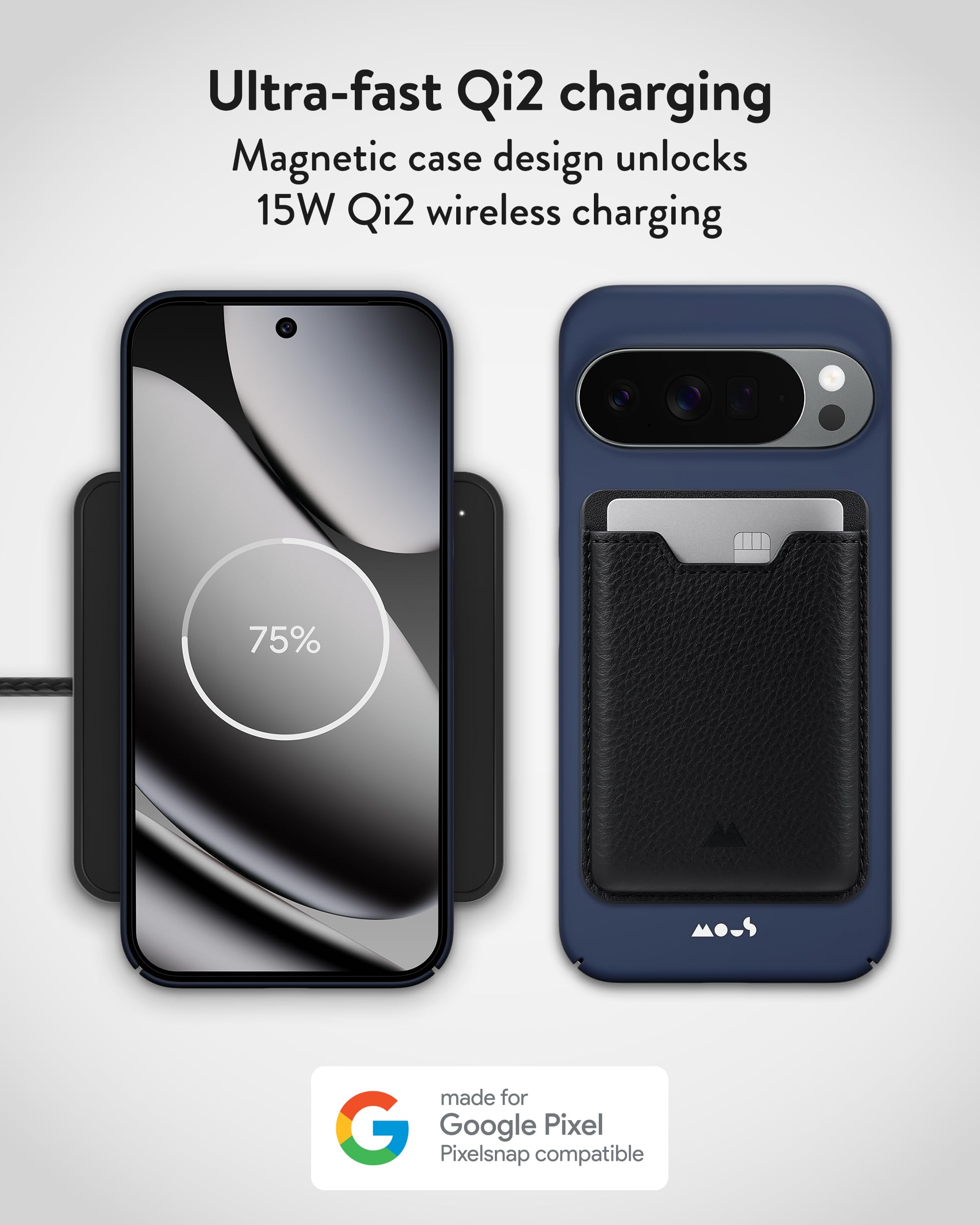 Mous for Google Pixel 10 Pro XL (2025) Case, Compatible with Qi2
