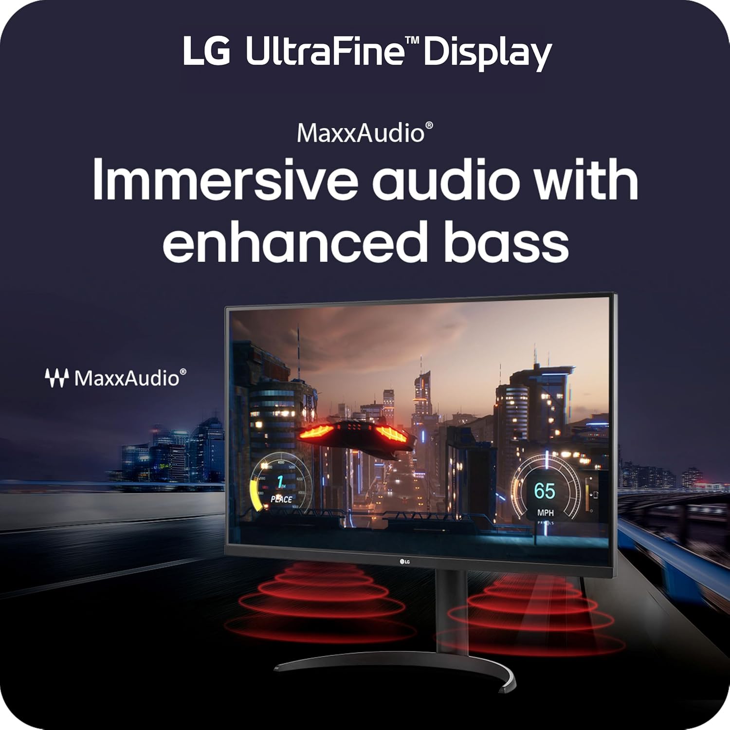 LG 32UR550K-B 32-inch Ultrafine 4K UHD (3840 x 2160) Computer Monitor, HDR10, 60Hz, HDMI, DisplayPort, Tilt/Height/Pivot Adjustable Stand, Black - Image 4