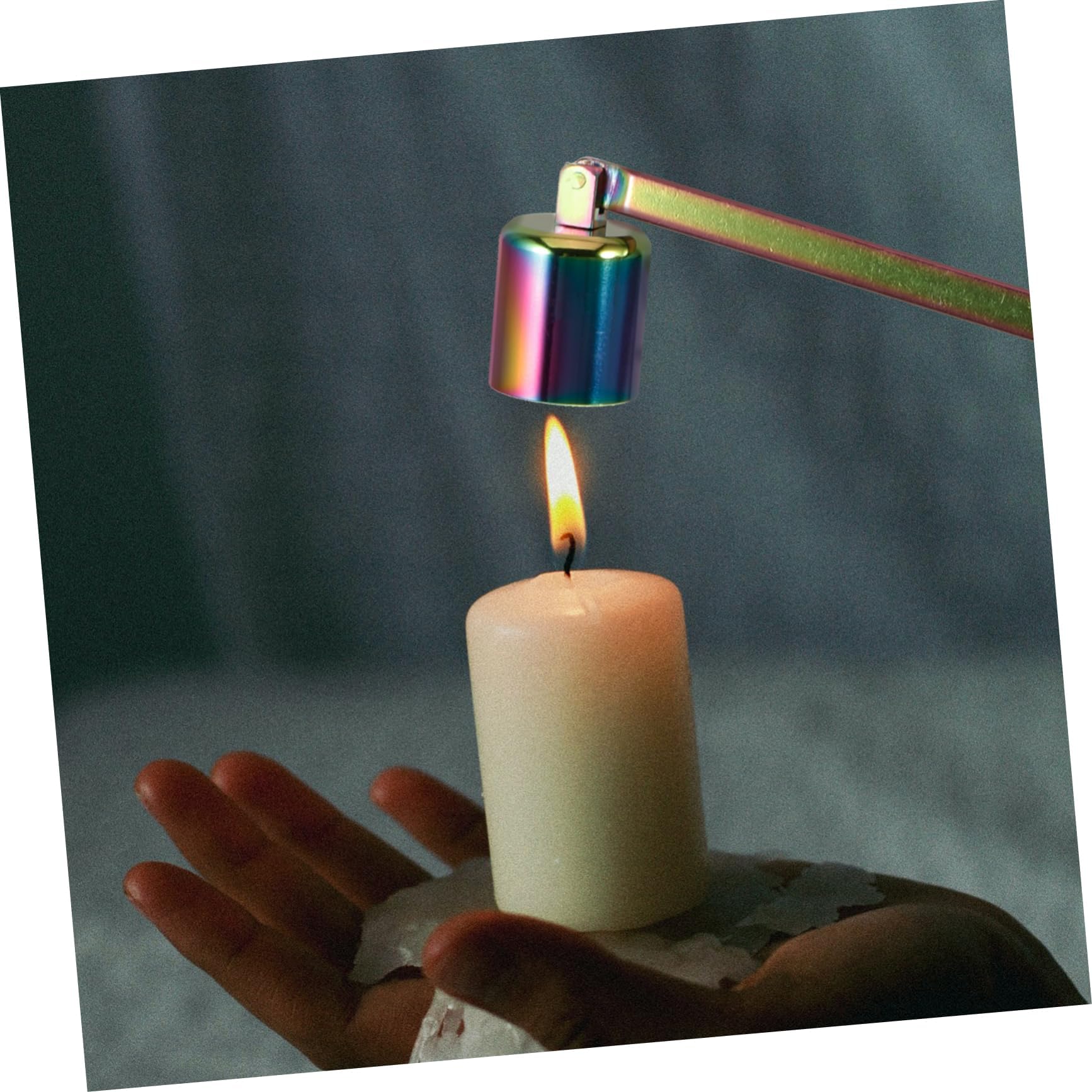 SOLUSTRE Candle Snuffer and Extinguisher Tool for Scented Taper and Pillar Candles for Home Use and Giving