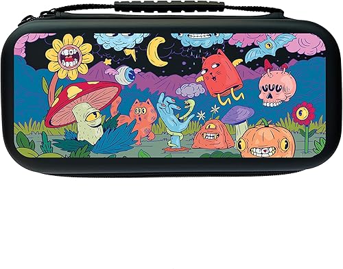 Miniatura 2 de Magic Forest Switch - Funda de transporte para Nintendo Switch OLEDSwitch, bolsa protectora, fundas de consola de juegos de viaje, soporte para