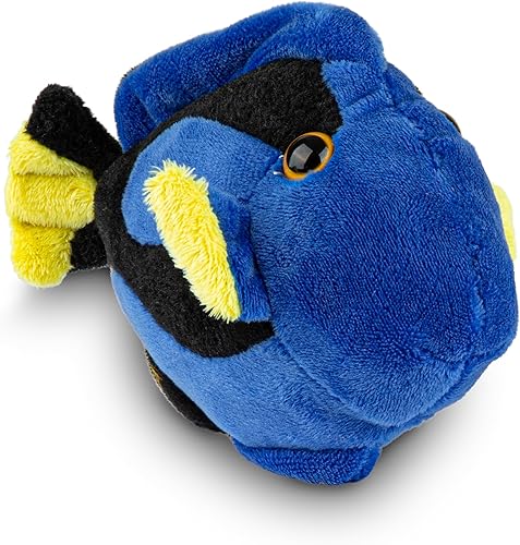 Miniatura 2 de Forest & Twelfth Juguete de peluche azul de peluche para niños, recuerdos de fiesta oceánica y bolsas de golosinas, premios de caja del tesoro para