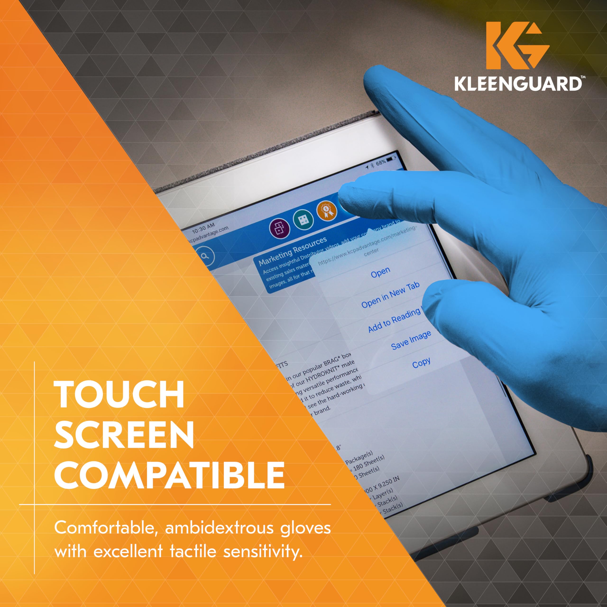 KleenGuard™ Guantes de nitrilo G10 2PRO™ (54424) - Embalaje XL, 90 guantes/caja, 1 caja / estuche