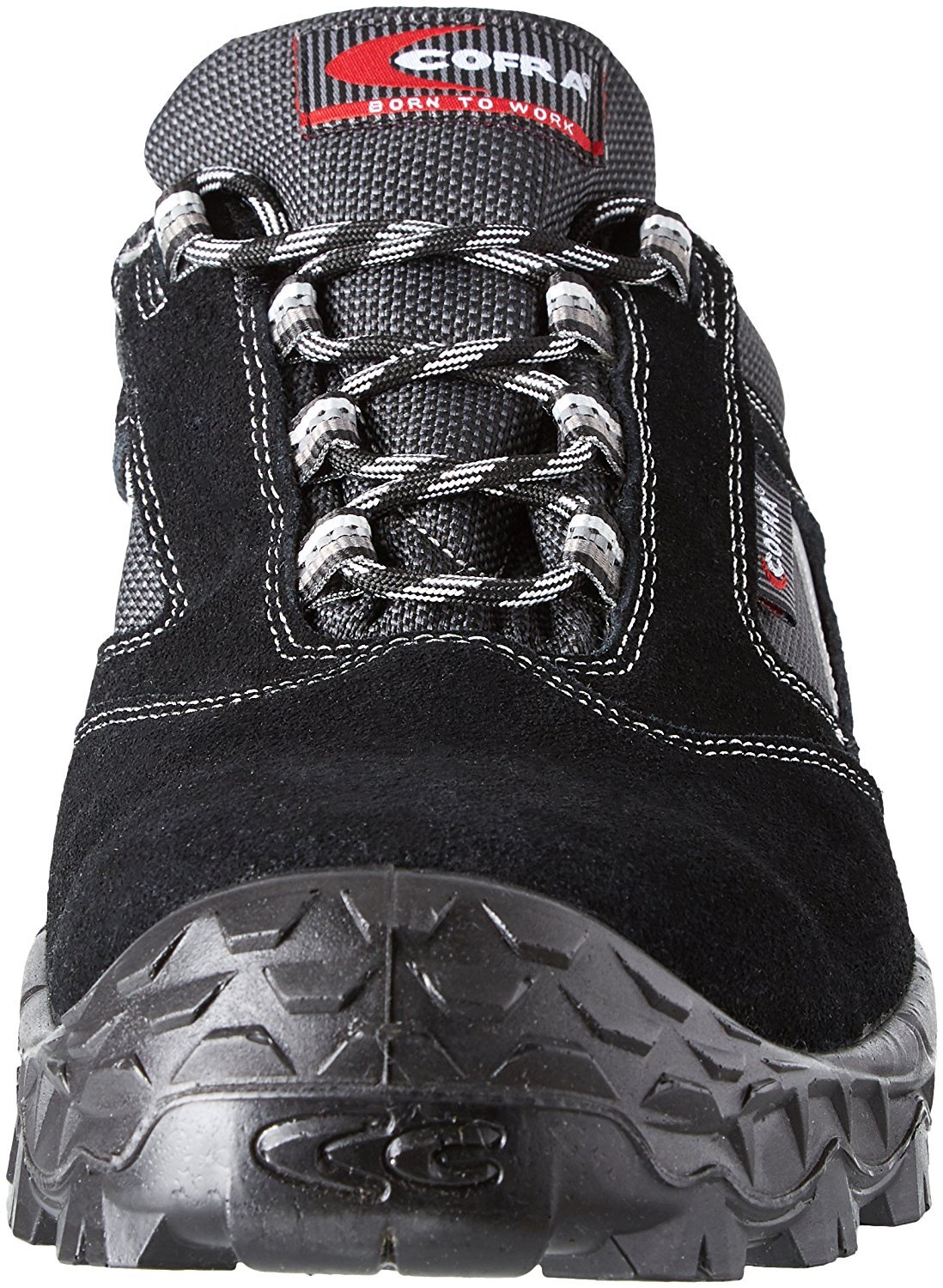 Cofra FW210-000.W42 - Zapatos de Seguridad Suez S1 P SRC, Talla 42 Pulgadas, Color Negro