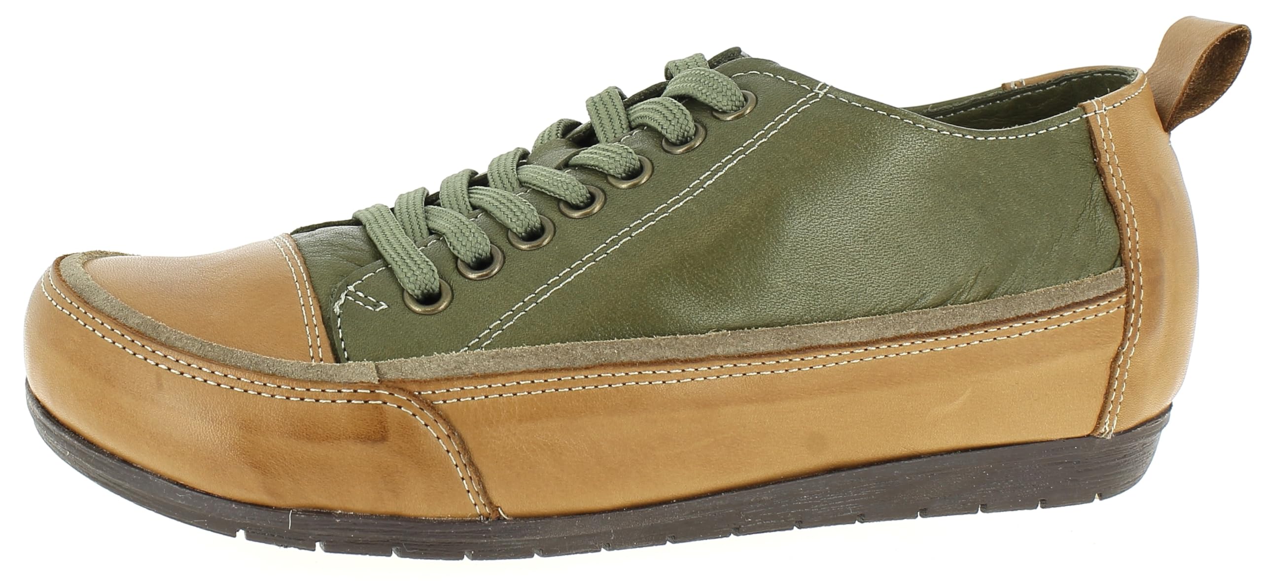 Andrea Conti Women's Damen Sneaker, mud Brandy, 4 UK