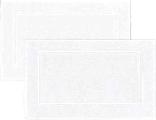 Tens Towels Alfombrillas de baño 100% algodón de 20 x 32 pulgadas (no es una alfombra de baño), súper absorbentes, toallas de piso de calidad de