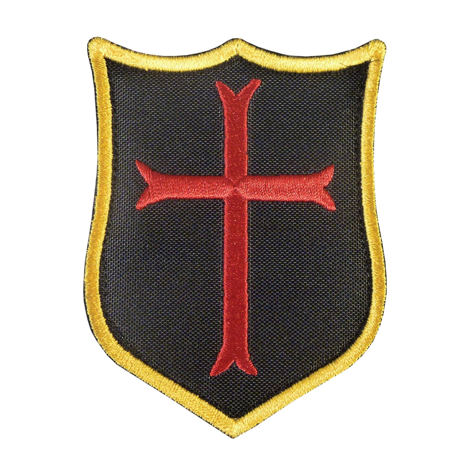LEGEEON US Navy Seals DEVGRU Crusaders Templar Knight Cross Embroidered Hook Patch