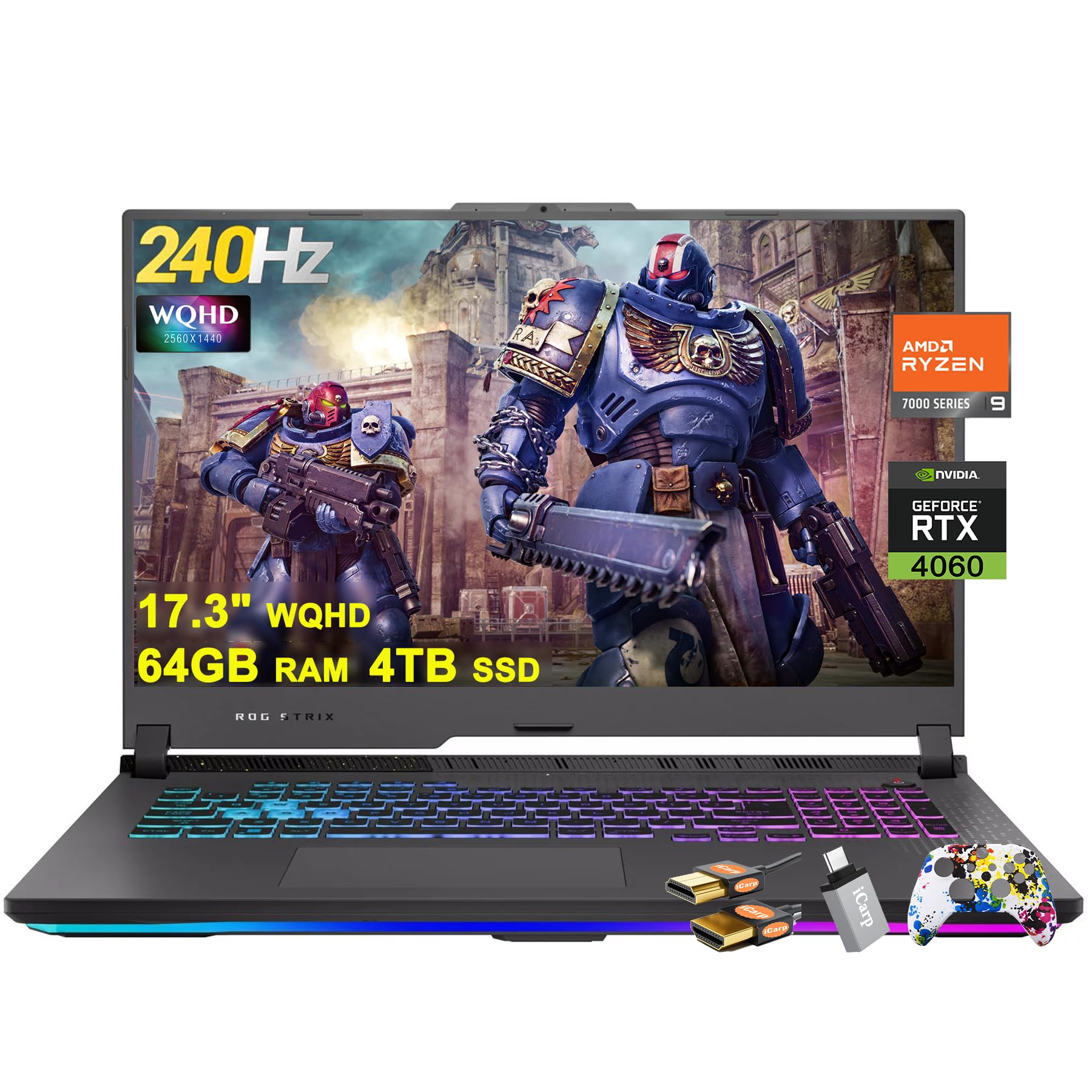 Amazon.com: ASUS ROG Strix G17 G713 Gaming Laptop 17.3