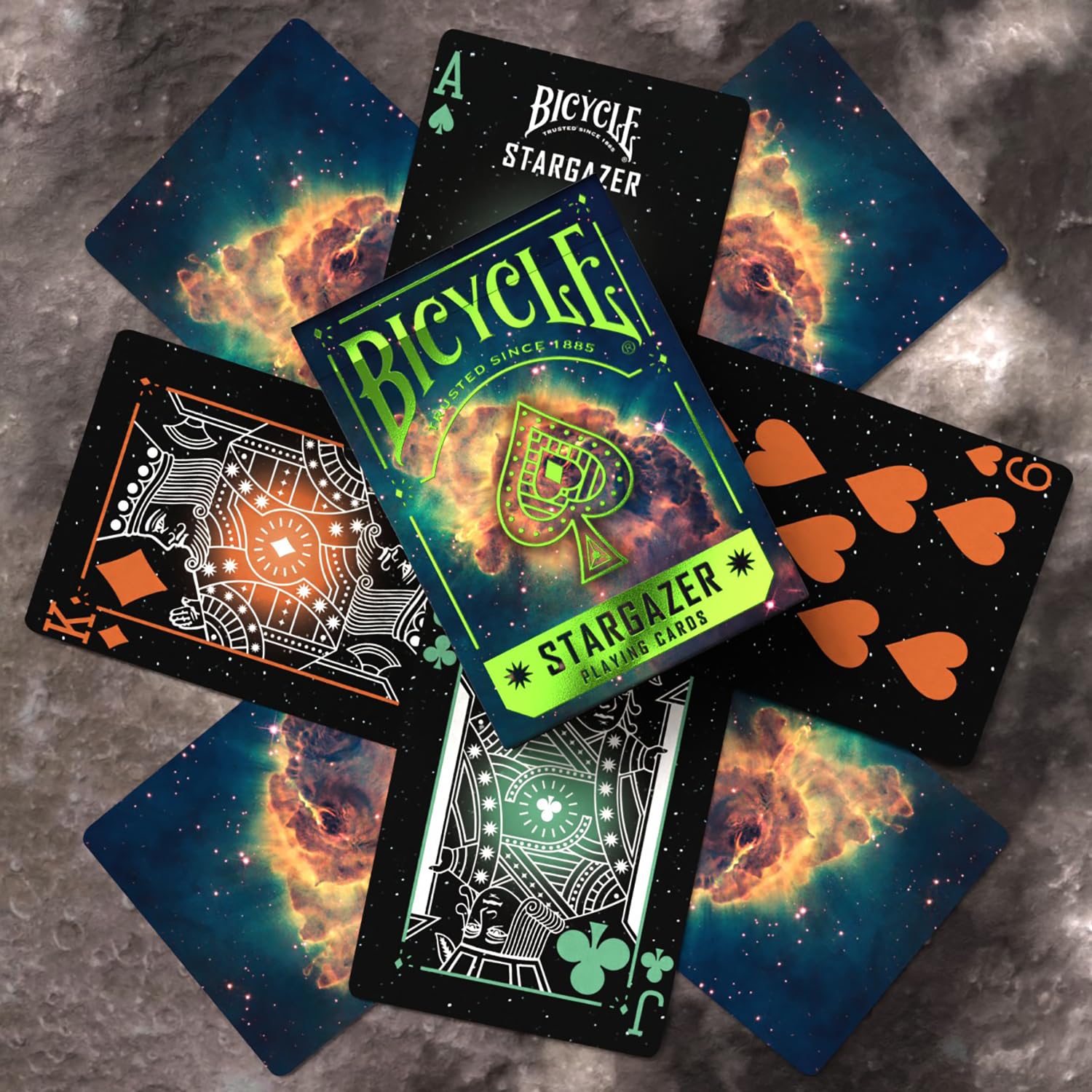 Bicycle Stargazer 203 Oyun Kartları : United States Playing Card