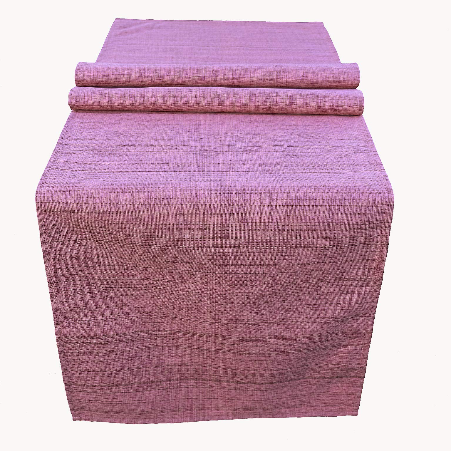 Raebel OHG Outdoor Table Linen Weather-Resistant for Outdoor and Indoor Use - Choice of Size and Colour (40 x 140 cm, Dusky Pink)