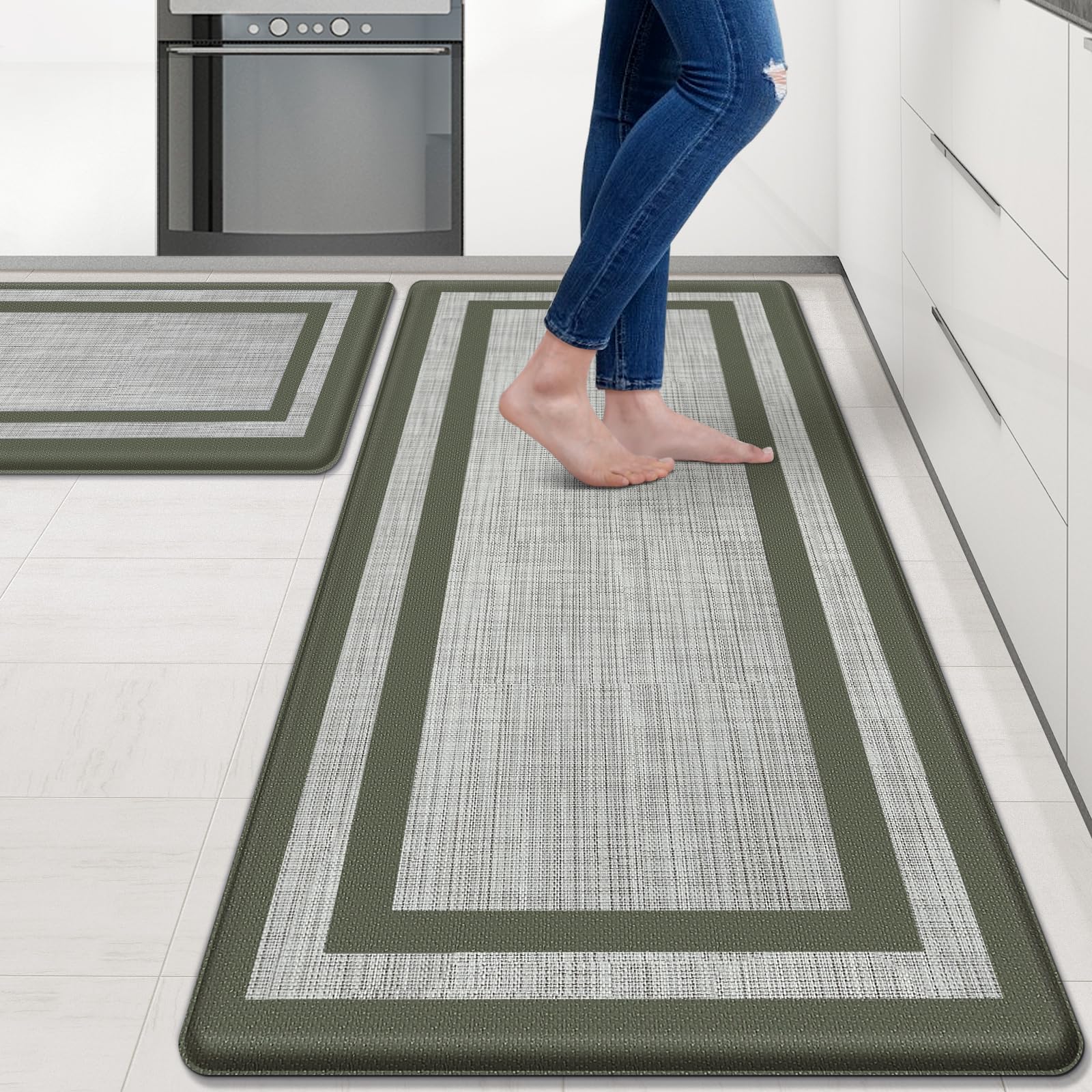 Mattitude Kitchen Mats - Non-Slip & Cushioned -12 Mattitude Kitchen Mats - Non-Slip & Cushioned -12